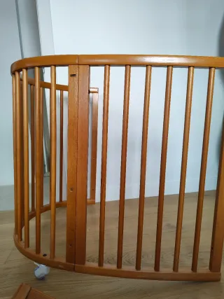 Cuna y Minicuna Stokke Madera