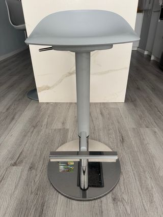 Taburete Ikea Gris