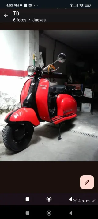 Lambretta 150 restaurada