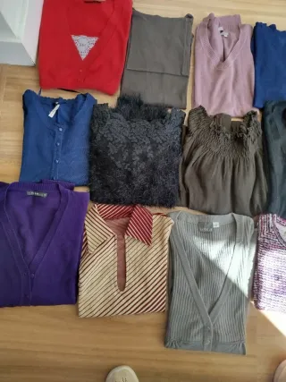 Lote jerseys y chaquetas talla S