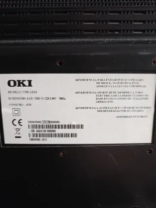 TV OKI 19 HD TDT Alta Definicion