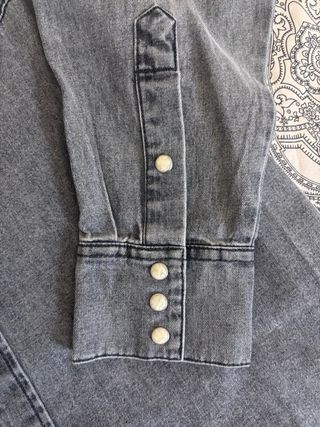 Camisa vaquera gris Wrangler nueva