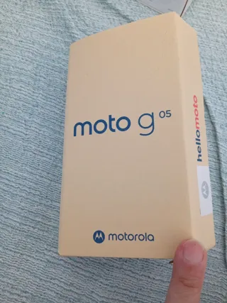 Motorola G05 Negro/Multicolor