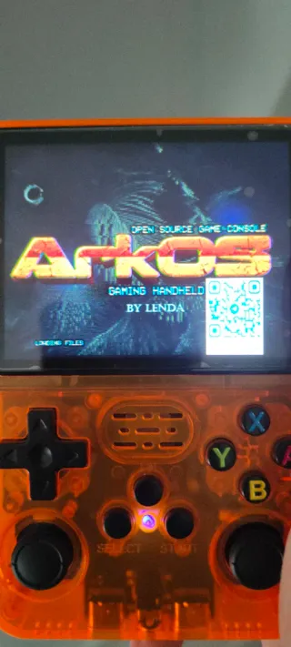 Consola Retro R36S Naranja