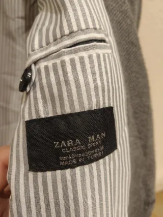Americana hombre Zara