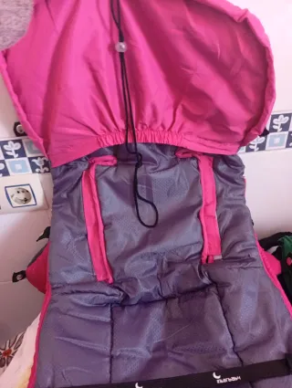 Funda para carrito bebé rosa