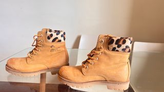 Botas Panama Jack Beige Talla 37