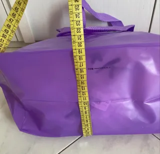 Borsa mare F**K viola impermeabile