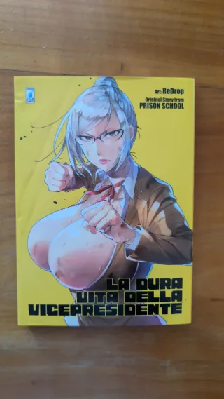 La dura vita della vicepresidente manga