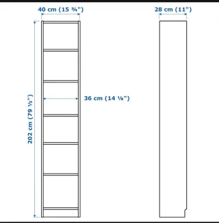 Estantería Billy Ikea Blanca