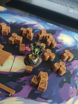 Muebles D&D para mesa de juego