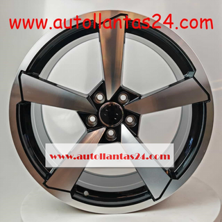 JUEGO DE 4 LLANTAS AUDI ROOTOR 8878 BLACK