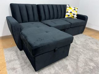 Sofá Cama RIO - Chaise Longue Reversible con Almacenamiento