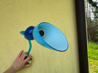 Applique da parete in vetro di Murano