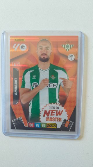 Card Amrabat. New Master(#9). Adrenalyn 25/26