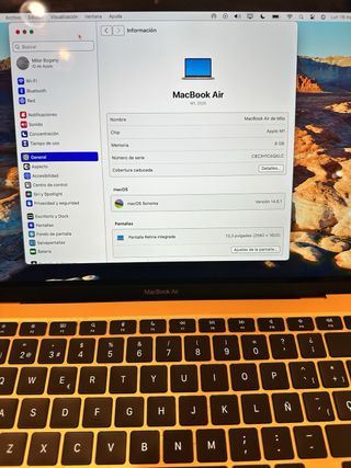 MacBook Air Rosa 256GB