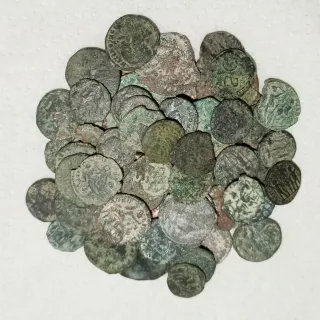 Lote +65 monedas romanas