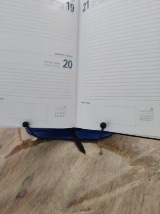 Atril Metálico Azul