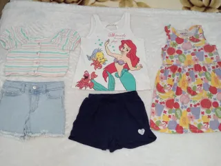 Lote Ropa Niña Verano 4-5 años