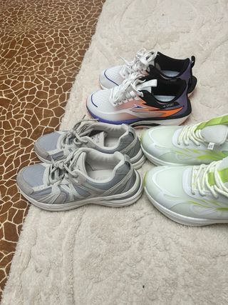 Lote zapatillas chica