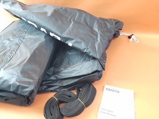 Favoto Cubierta Coche Impermeable Negra