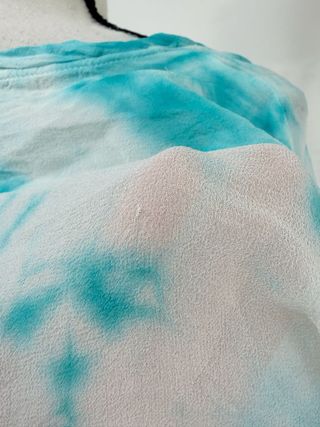 Top American Vintage M 100% Seta Tie-Dye