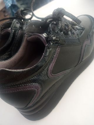 Zapatillas Pitillos Mujer Talla 37 Negras