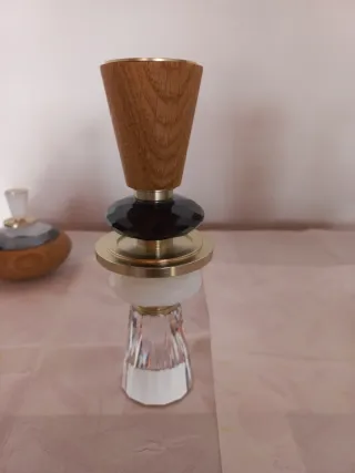 Candelabros y caja decorativa Swarovski