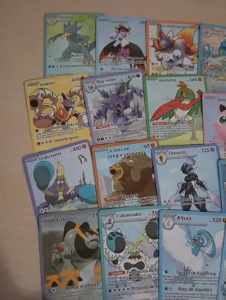 Colección Cartas Pokémon Variadas