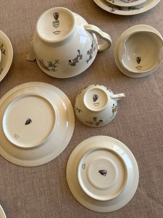 Juego de té y postre Haviland Limoges