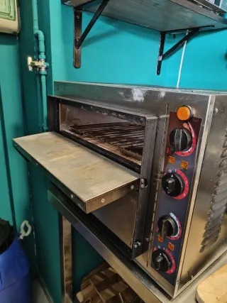 Horno profesional de acero inoxidable