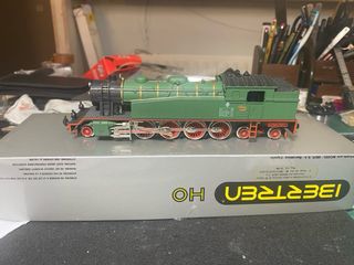Ibertren Locomotora Vapor Verde HO