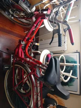 Bicicleta Clásica Roja