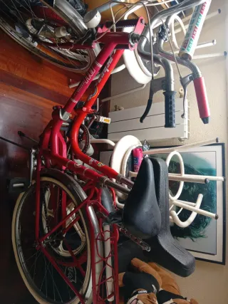 Bicicleta Clásica Roja