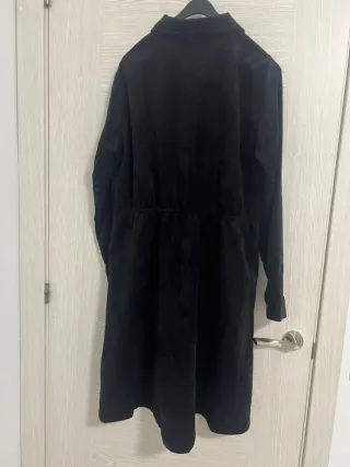 Vestido midi pana Esmara negro