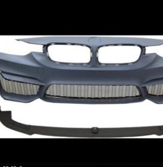 Paragolpes Delantero BMW F30-F31 Look M4 Lip Spoil