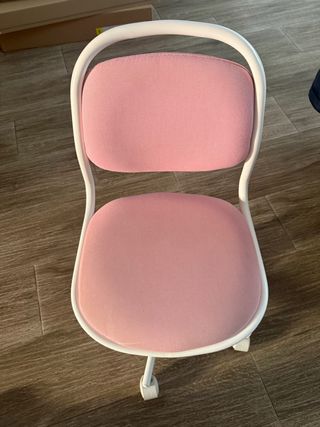 Silla infantil escritorio rosa