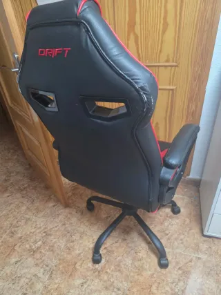 Silla Gamer Drift Negra y Roja