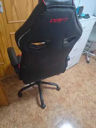 Silla Gamer Drift Negra y Roja