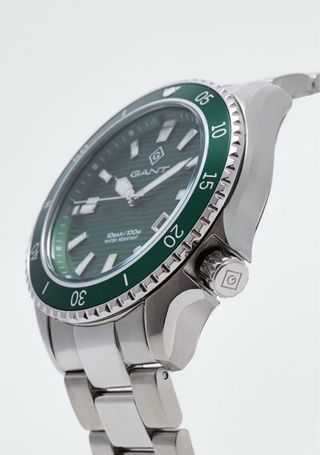 Reloj Gant Waterville Verde y Plateado