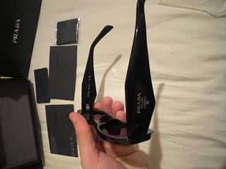 Occhiali da sole Prada donna neri