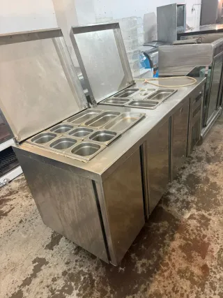 Bajo mostrador acero inoxidable