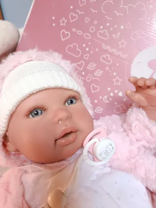 Muñeca Reborn Arias 40cm con peso