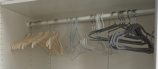 Pack 20 Perchas Metal y Plástico