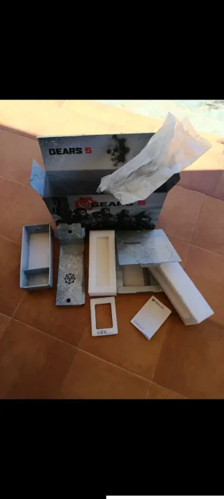Caja Xbox One X Edición Gears 5
