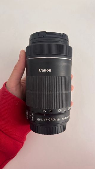 Objetivo Canon EF-S 55-250mm f/4-5.6 IS STM