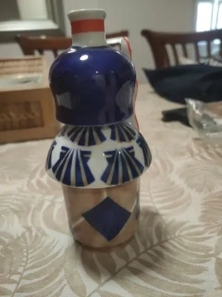 Peregrino Camino de Santiago Porcelana Sargadelos