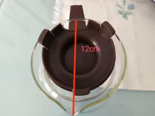 Jarra de cristal para cafetera