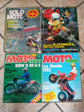 Revistas motociclismo antiguas