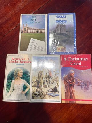 Libros Inglés Longman (5 unidades)